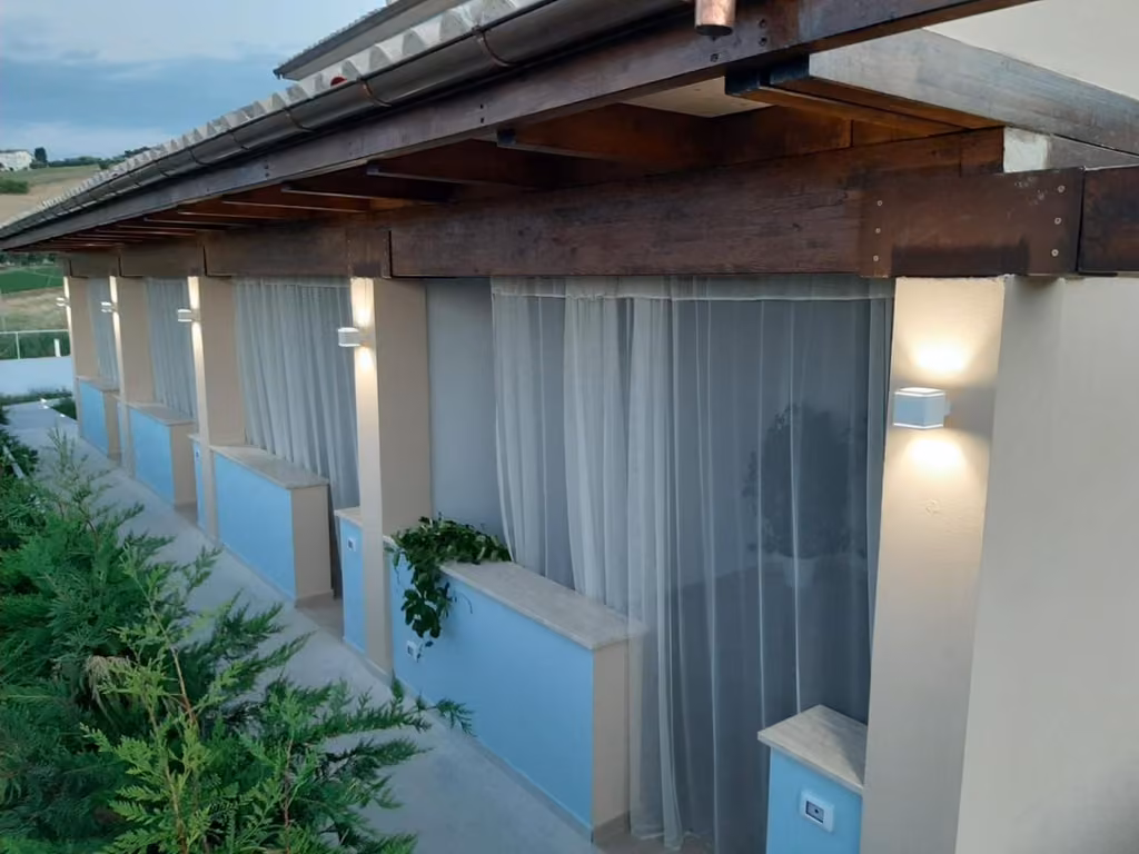 Esterno della Country House Andromeda tra le colline di Offida